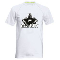 Чоловіча футболка для спорту Боєць CoD - PrintSalon