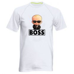 Мужская футболка для спорта Boss Baby - PrintSalon