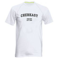 Мужская футболка для спорта Cherkasy - PrintSalon