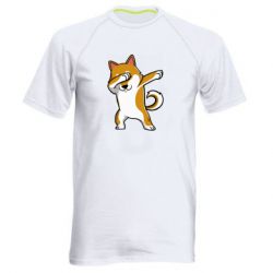 Мужская футболка для спорта Cool Hachiko - PrintSalon