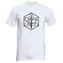 Мужская футболка для спорта Critical Role - PrintSalon