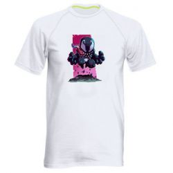 Мужская футболка для спорта Cute Venom - PrintSalon