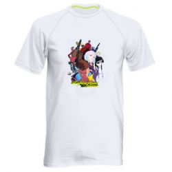 Мужская футболка для спорта Cyberpunk: Edgerunners - PrintSalon