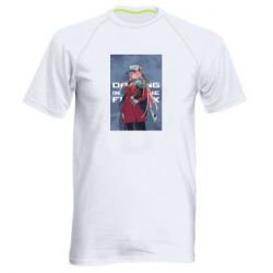 Мужская футболка для спорта DITF Zero Two Art - PrintSalon