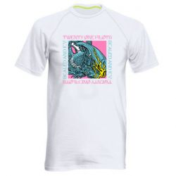 Мужская футболка для спорта Двадцать один пилот