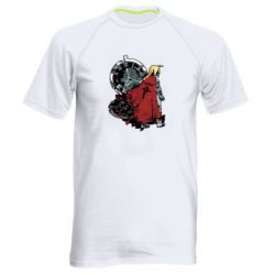 Мужская футболка для спорта Fullmetal Alchemist: Don't forget - PrintSalon