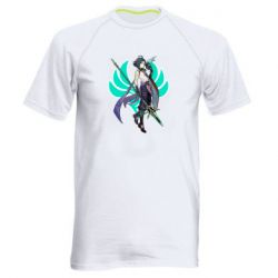 Чоловіча футболка для спорту Genshin Impact Xiao - PrintSalon