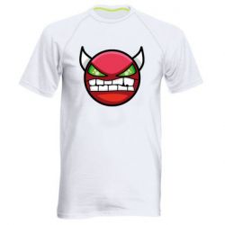 Чоловіча футболка для спорту Geometry Dash Demon - PrintSalon