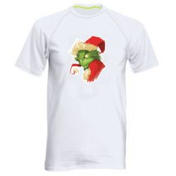 Чоловіча футболка для спорту Грінч портрет - PrintSalon