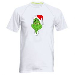 Мужская футболка для спорта Grinch - PrintSalon