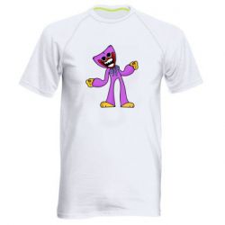 Чоловіча футболка для спорту Хаггі Ваггі Рожевий - PrintSalon