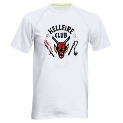 Чоловіча футболка для спорту Hellfire club - PrintSalon