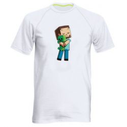 Чоловіча футболка для спорту Heroes from Minecraft