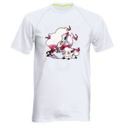 Чоловіча футболка для спорту Hisuian Zoroark and Zorua - PrintSalon