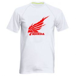 Мужская футболка для спорта Honda skull - PrintSalon