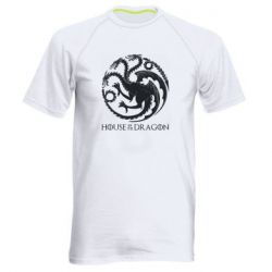 Мужская футболка для спорта House Of The Dragon Logo
