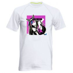 Мужская футболка для спорта Ибуки Миода глитч - PrintSalon