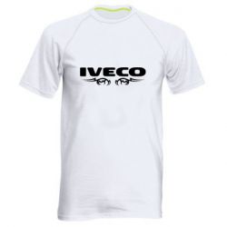 Мужская футболка для спорта Iveco Logo Art - PrintSalon