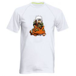 Чоловіча футболка для спорту Jiraiya and Gamabunta