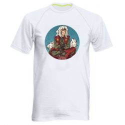 Чоловіча футболка для спорту Jiraiya circle art
