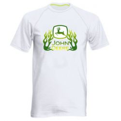 Чоловіча футболка для спорту John Deer Art - PrintSalon