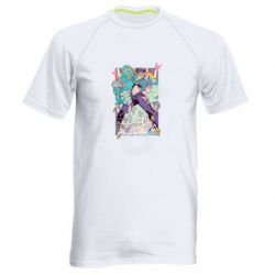 Мужская футболка для спорта Jojo's bizzare poster - PrintSalon