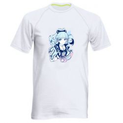 Мужская футболка для спорта Kamisato Ayaka - PrintSalon