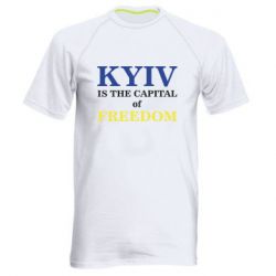 Мужская спортивная футболка Киев Cтолица Cвободы - PrintSalon