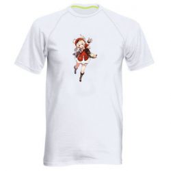 Мужская футболка для спорта Klee Genshin Impact - PrintSalon