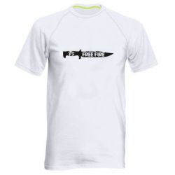 Чоловіча футболка для спорту Knife Free fire - PrintSalon