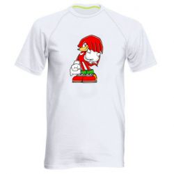 Мужская футболка для спорта Knuckles the Echidna - PrintSalon