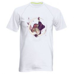 Мужская футболка для спорта Kochou Shinobu аnime Demon Slayer - PrintSalon