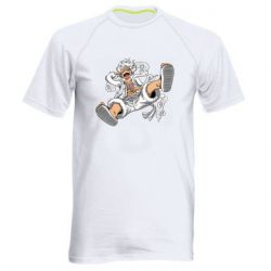 Мужская футболка для спорта Луффи пробуждение - PrintSalon