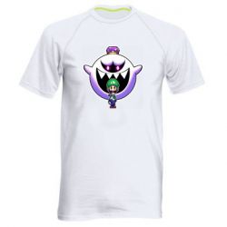 Чоловіча футболка для спорту Luigi and King Boo - PrintSalon