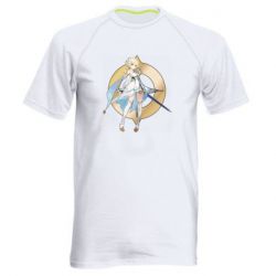 Мужская футболка для спорта Lumine Genshin Impact - PrintSalon