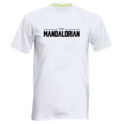 Чоловіча футболка для спорту Mandalorian logo - PrintSalon