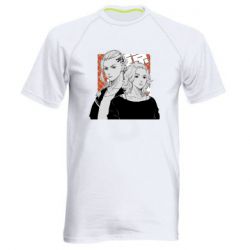 Мужская футболка для спорта Manjiro And Draken - PrintSalon