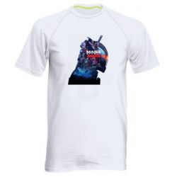 Мужская футболка для спорта Mass effect n7 - PrintSalon
