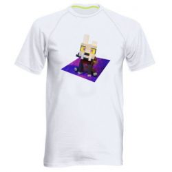 Мужская футболка для спорта Minecraft King - PrintSalon