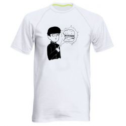 Чоловіча футболка для спорту Моб Психо та гамбургер