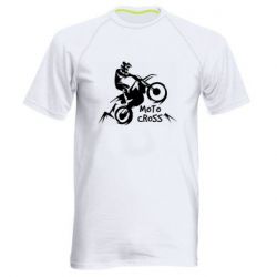 Мужская футболка для спорта Motocross sport - PrintSalon