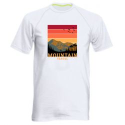 Мужская футболка для спорта Mountain travel - PrintSalon