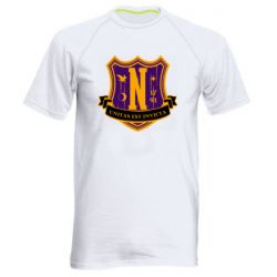 Чоловіча футболка для спорту Nevermore Academy Logo - PrintSalon