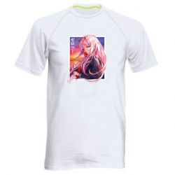 Мужская футболка для спорта Ноль Два - PrintSalon