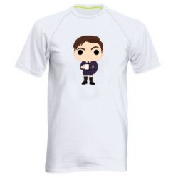 Мужская футболка для спорта Номер Пять Чиби - PrintSalon