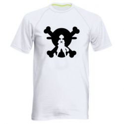 Чоловіча футболка для спорту One Piece Luffy Captain - PrintSalon