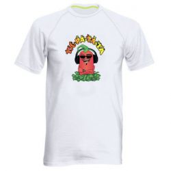 Мужская футболка для спорта Перец Эдисон и доллары - PrintSalon