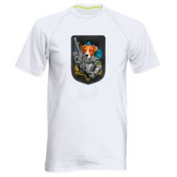 Мужская футболка для спорта Пес Патрон арт - PrintSalon