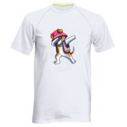 Мужская футболка для спорта Пес Патрон фанат Калуша - PrintSalon