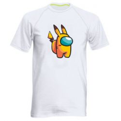 Чоловіча футболка для спорту Pikachu Among Us - PrintSalon